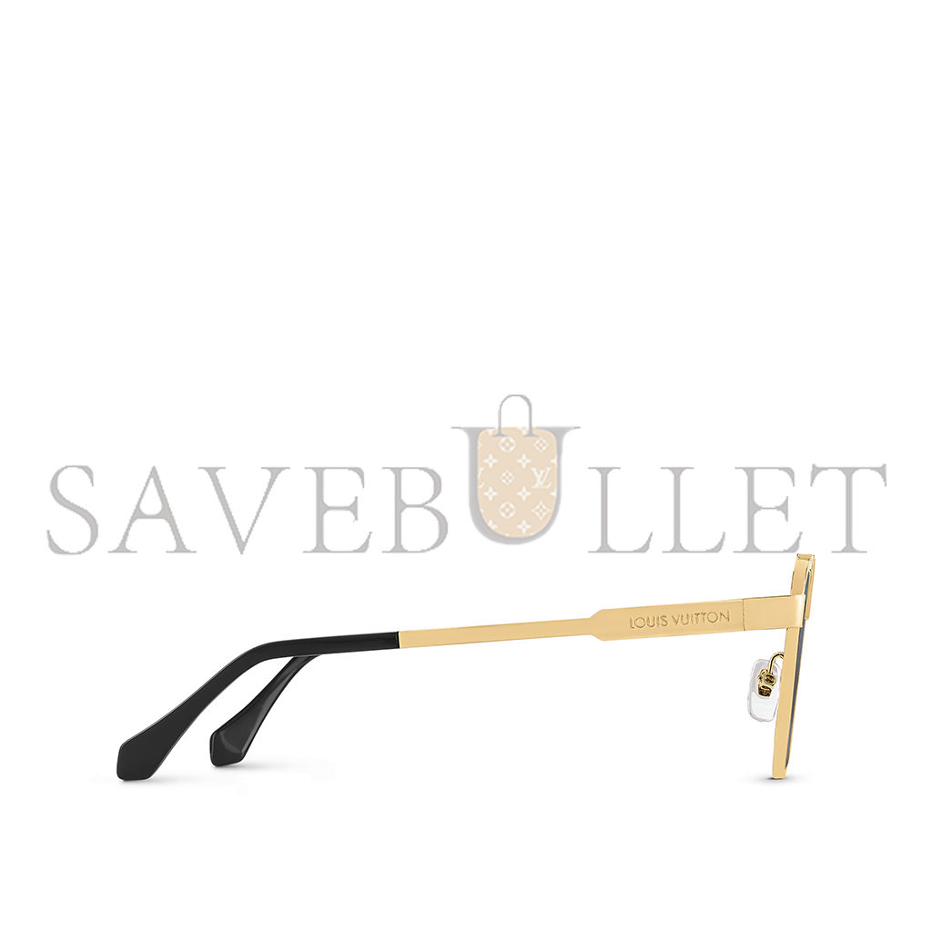 LOUIS VUITTON 1.1 EVIDENCE METAL SQUARE SUNGLASSES Z1584U